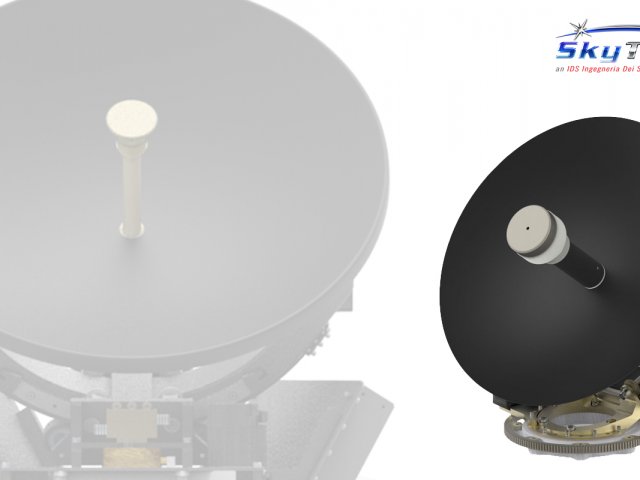 New Satellite Communication Antenna