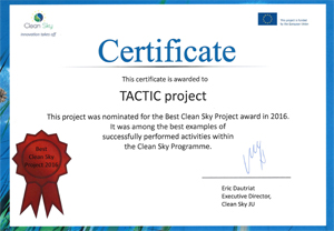 Certificate TACTIC Project