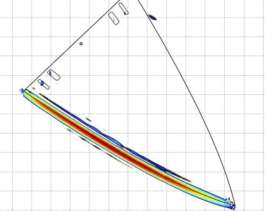 Radar imaging examples: aeronautical nose Radome