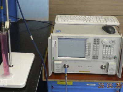 Typical test fixtures for material measurements (capacitive fixture, open end coaxial probe for liquids and waveguide fixture)