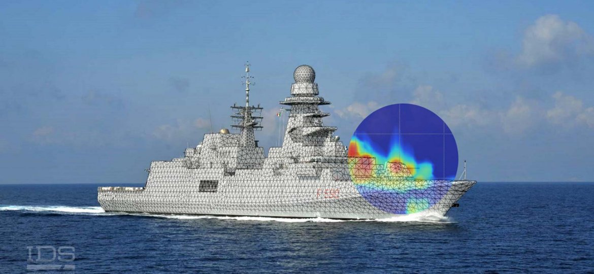 Ship EDF for Radar Cross Section