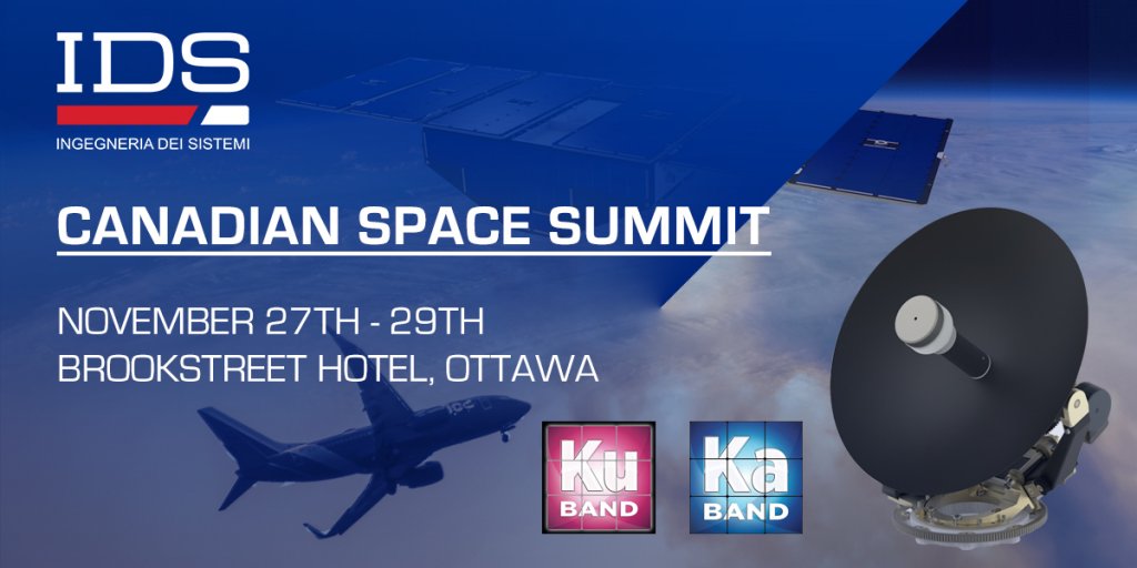 IDS AT 18TH ANNUAL CANADIAN SPACE SUMMIT - CSS 18