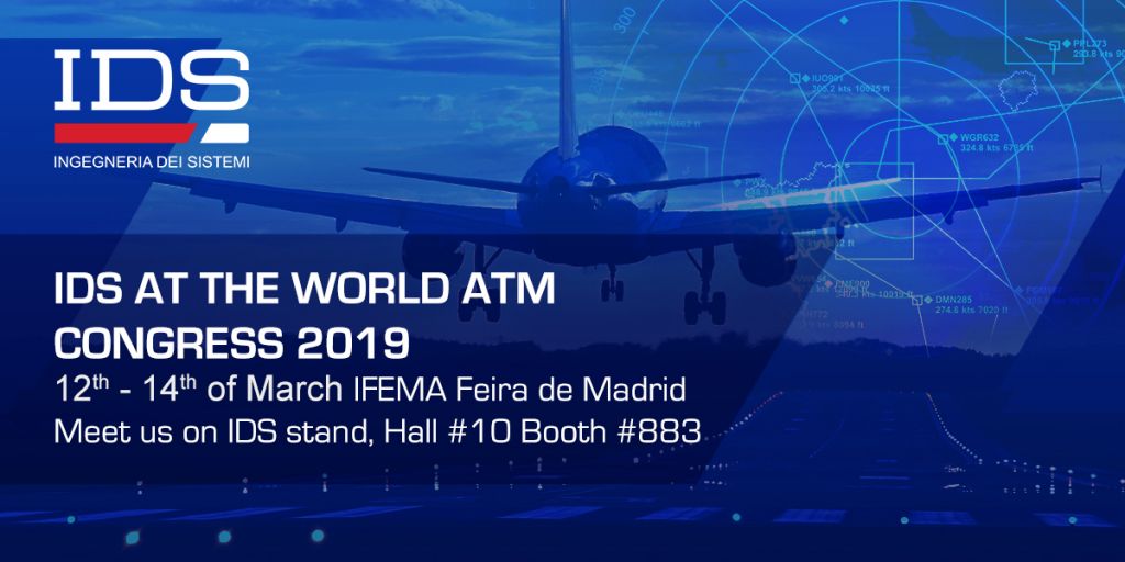 IDS will be present at the World ATM Congress 19