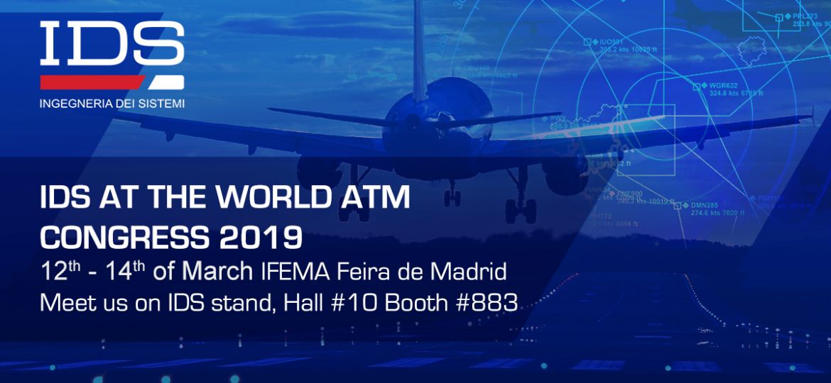 IDS will be present at the World ATM Congress 19