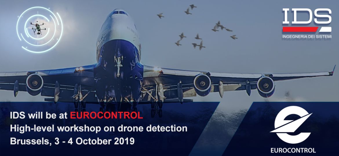 IDS at EUROCONTROL “High-level workshop on drone detection”
