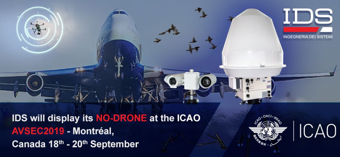 IDS will be present at the ICAO Global Aviation Security Symposium - AVSEC, 18 – 20 September in Montréal