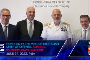 IDS - Fincantieri NextTech, visit CHOD, Italian Defense