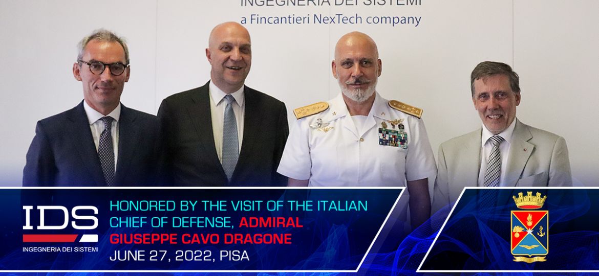 IDS - Fincantieri NextTech, visit CHOD, Italian Defense