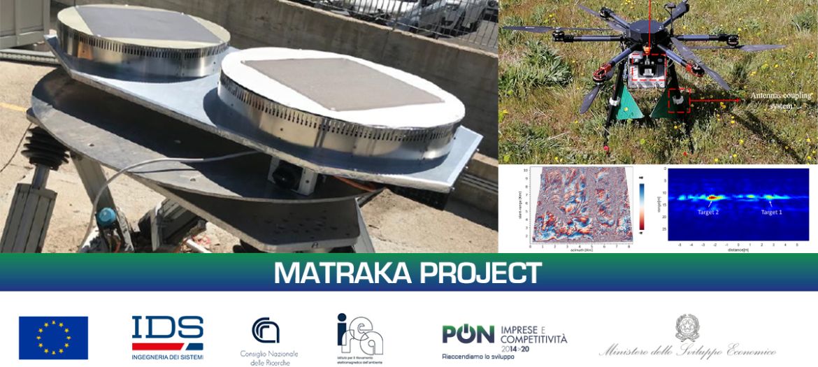 IDS MATRAKA MATRAKA project, CNR-IREA, Research&Development, Monitoring system, Radar, Drone